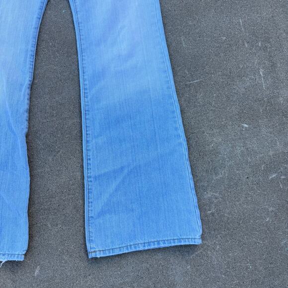 Abercrombie & Fitch Flare Jeans Women's 10 Long Y2K Denim - Picture 4 of 10